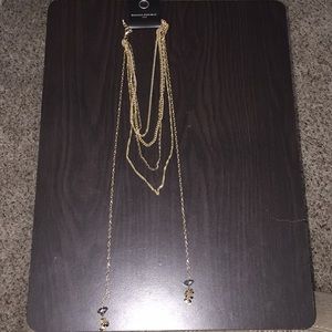 Gold multi- chain Necklace